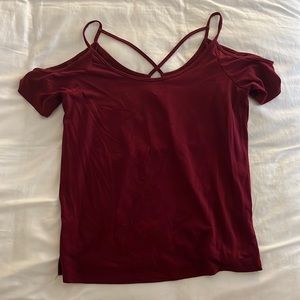 Cold-Shoulder Strappy Tank